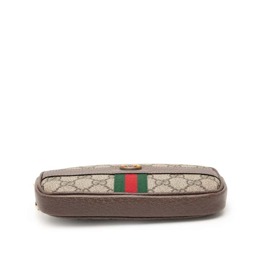 Gucci Small GG Supreme Web Ophidia Belt Bag Beige Very good condition - Inside View