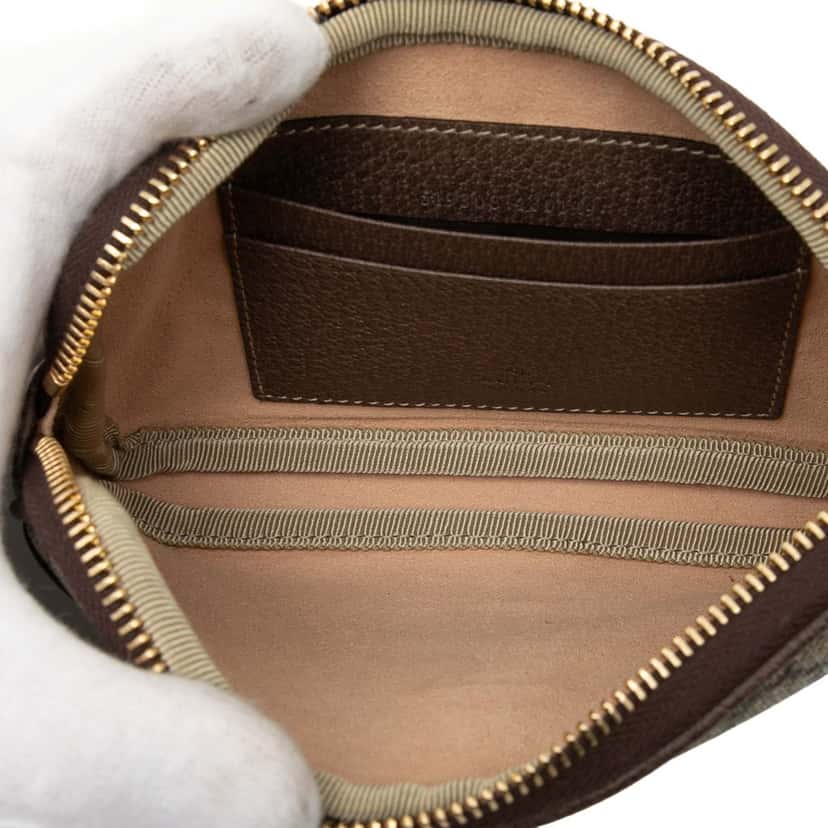 Gucci Small GG Supreme Web Ophidia Belt Bag Beige Very good condition - Model View