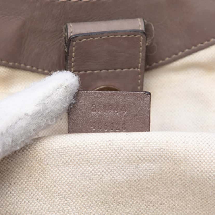Gucci Medium GG Canvas Sukey Tote Beige Very good condition - Box View