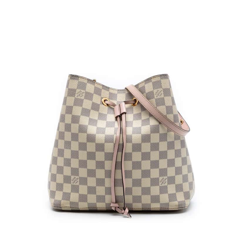 Louis Vuitton Damier Azur Neonoe MM White Good condition - Front View