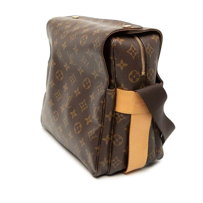 Louis Vuitton Monogram Naviglio Brown Very good condition - Back View