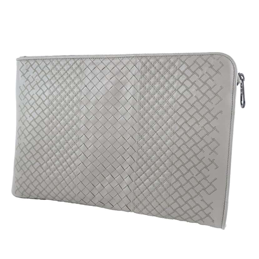 Bottega Veneta Nappa Intrecciato Clutch Other Leather Very good condition - Front View