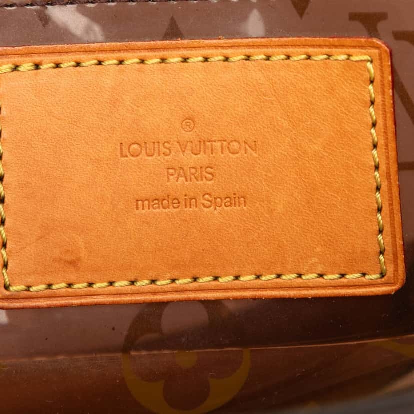 Louis Vuitton Monogram Cabas Sac Ambre PM Brown Plastic Very good condition - Box View