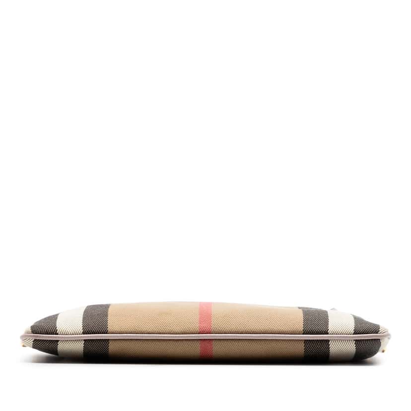 Burberry House Check Canvas Derby Peyton Crossbody Brown Very good condition - Inside View