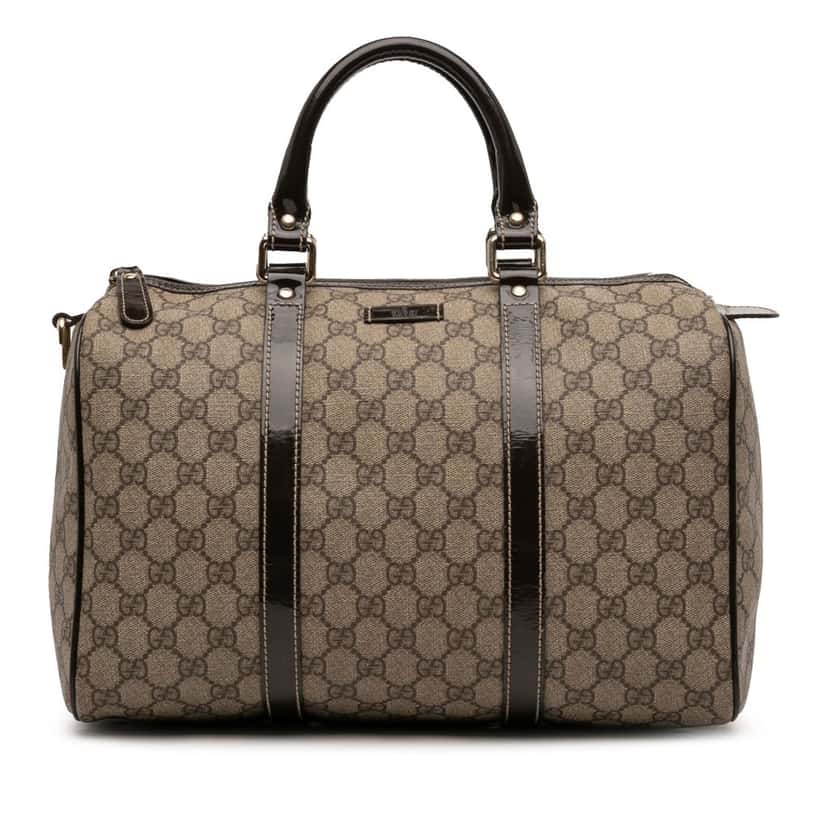 Gucci Medium GG Supreme Joy Boston Bag Beige Good condition - Front View