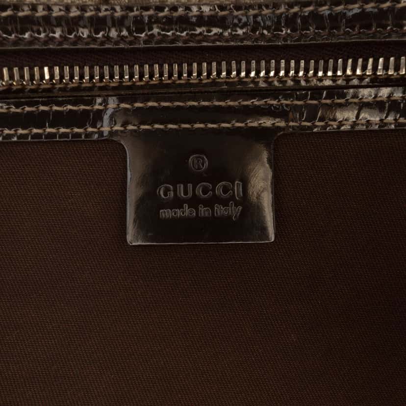 Gucci Medium GG Supreme Joy Boston Bag Beige Good condition - Box View