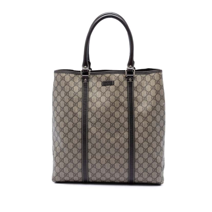 Gucci GG Supreme Joy Vertical Tote Beige Very good condition - Front View