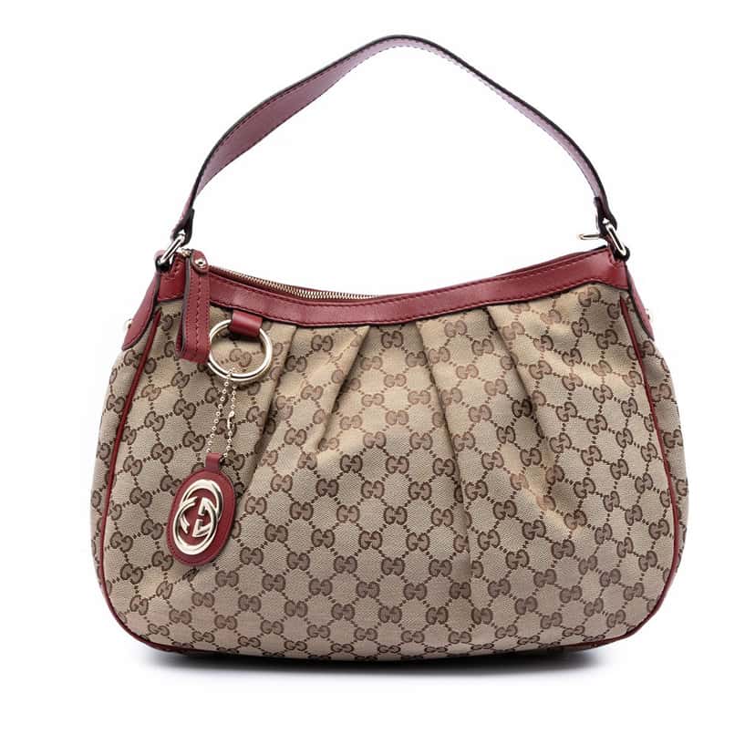 Gucci GG Canvas Sukey Shoulder Bag