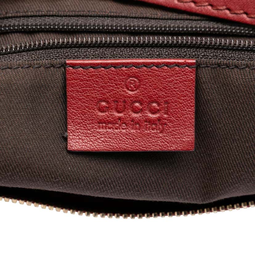 Gucci GG Canvas Sukey Shoulder Bag Beige Very good condition - Box View