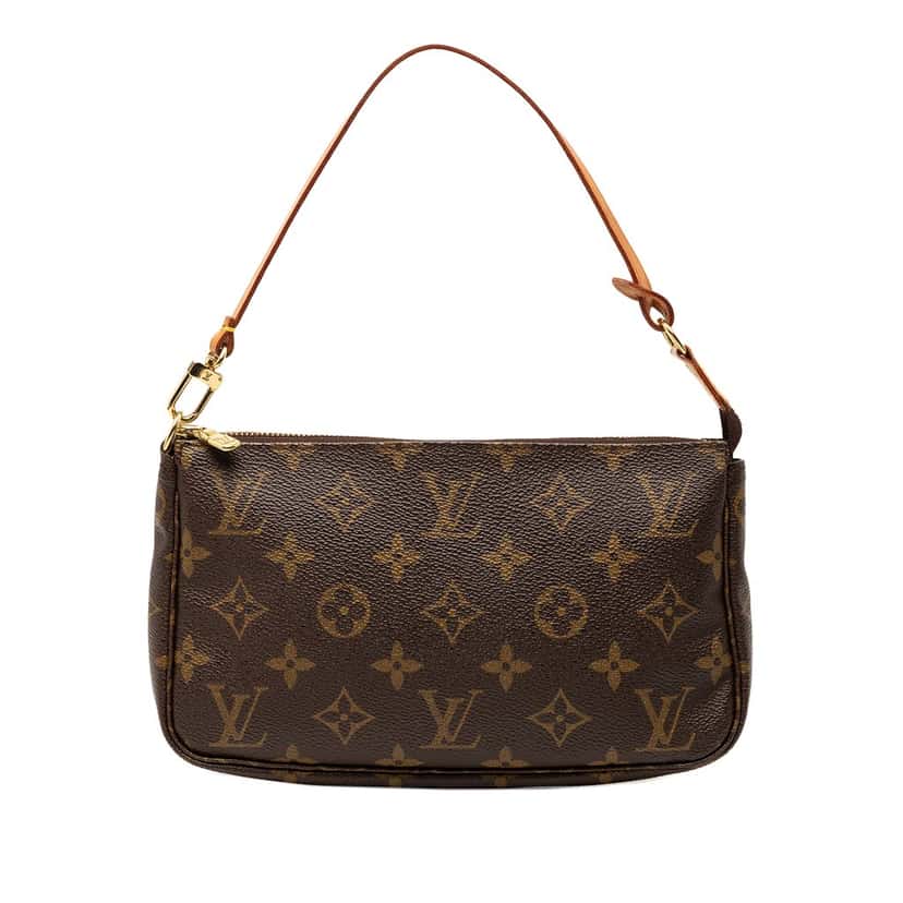 Louis Vuitton Monogram Pochette Accessoires Brown Very good condition - Front View
