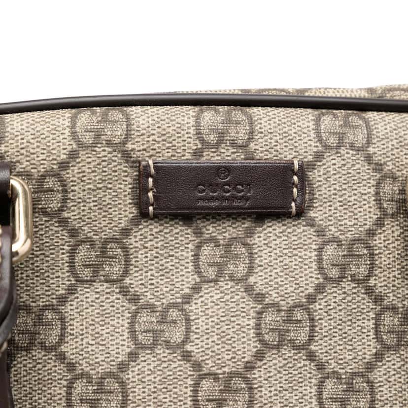 Gucci GG Supreme Business Bag Beige Very good condition - Box View