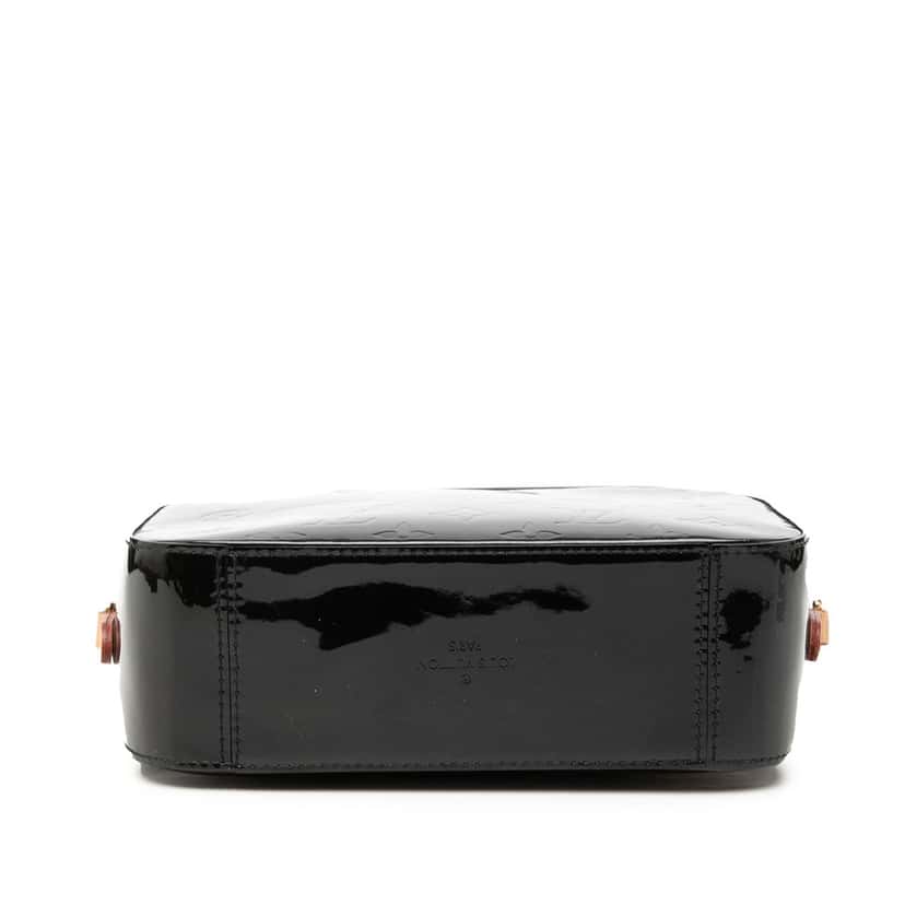 Louis Vuitton Monogram Vernis Santa Monica Camera Bag Black Leather Very good condition - Inside View