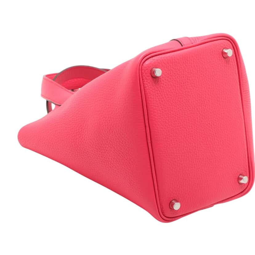 Hermès Clemence Picotin Lock 18 Pink Leather Very good condition - Inside View