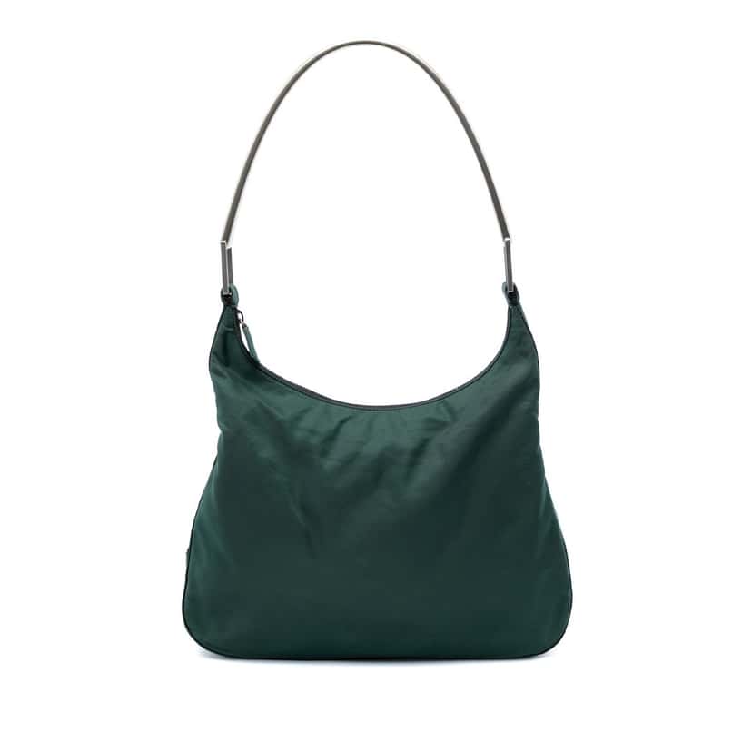 Prada Tessuto Shoulder Bag Green Very good condition - Front View