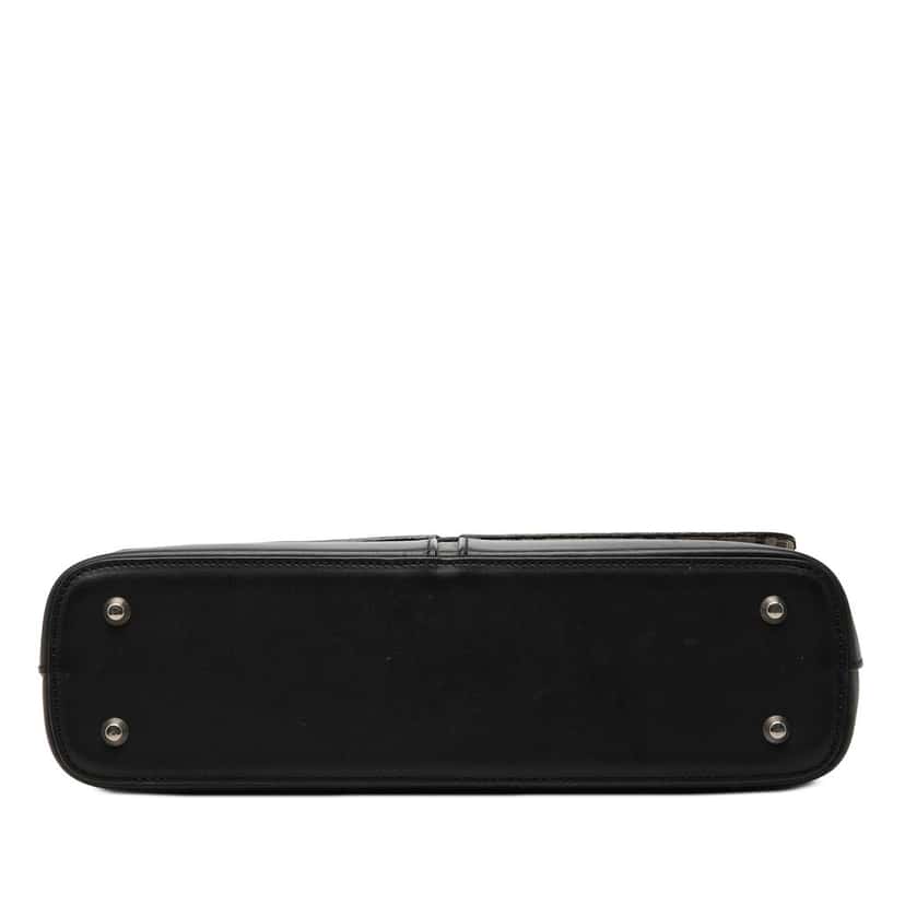 Burberry Leather Flap Shoulder Bag Black Leather Very good condition - Inside View