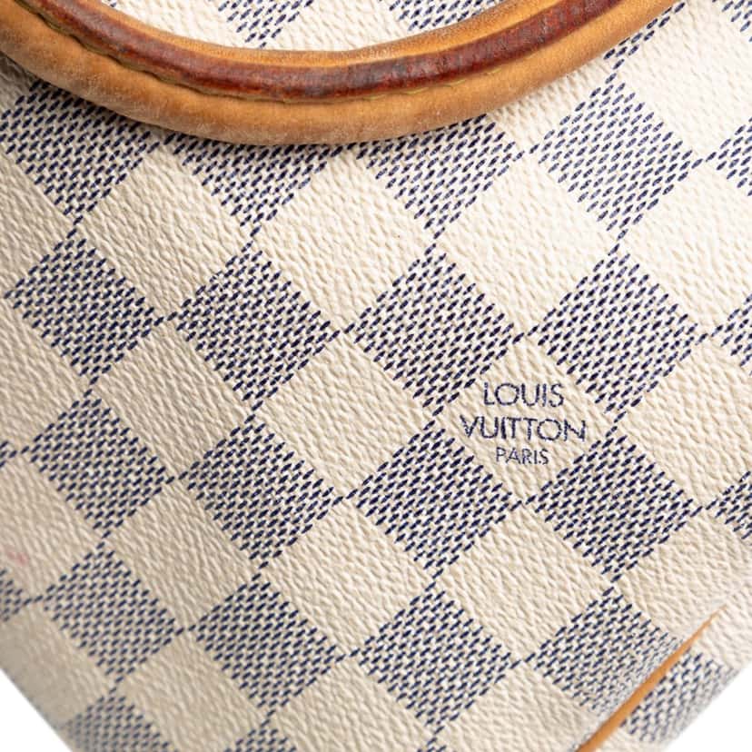 Louis Vuitton Damier Azur Speedy 25 White Very good condition - Box View