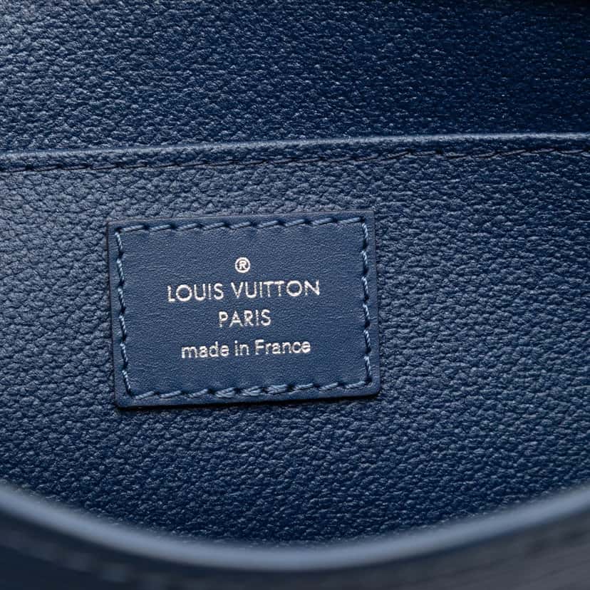 Louis Vuitton Epi Toiletry Pouch 26 Blue Leather Very good condition - Box View