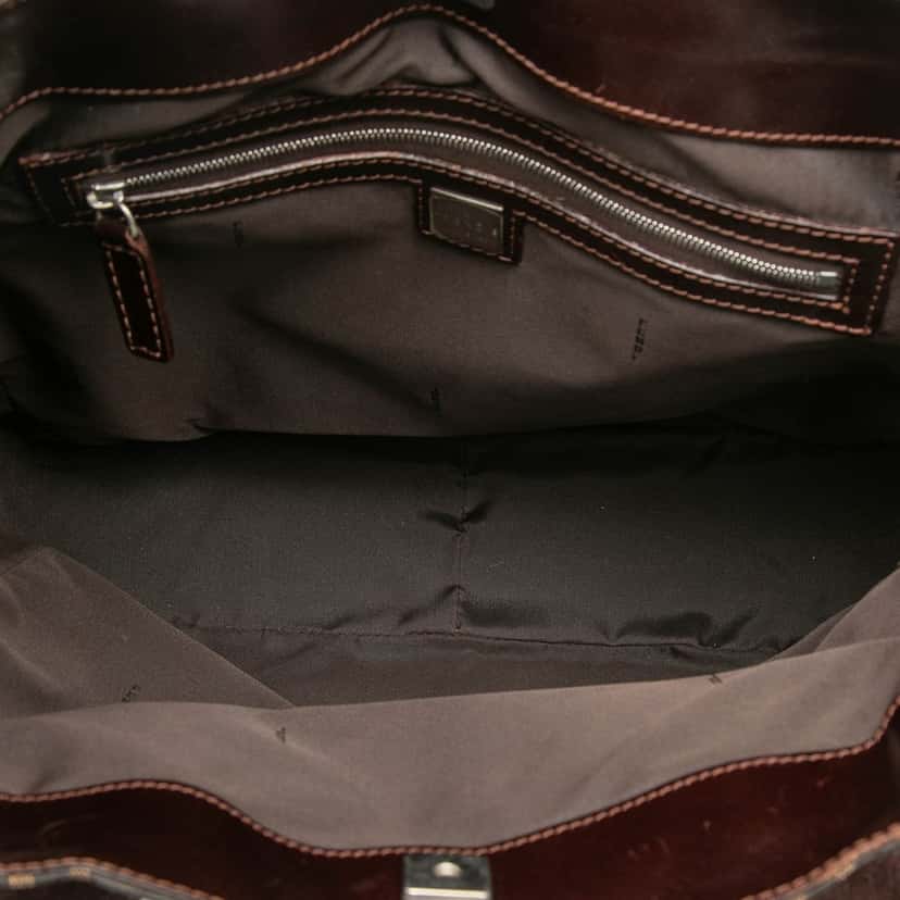 Fendi Zucca Canvas Tote Brown Very good condition - Model View