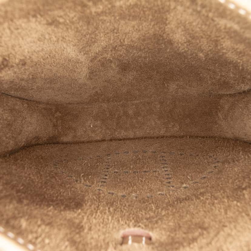 Hermès Clemence Evelyne 16 Amazone Brown Leather Never worn - Model View