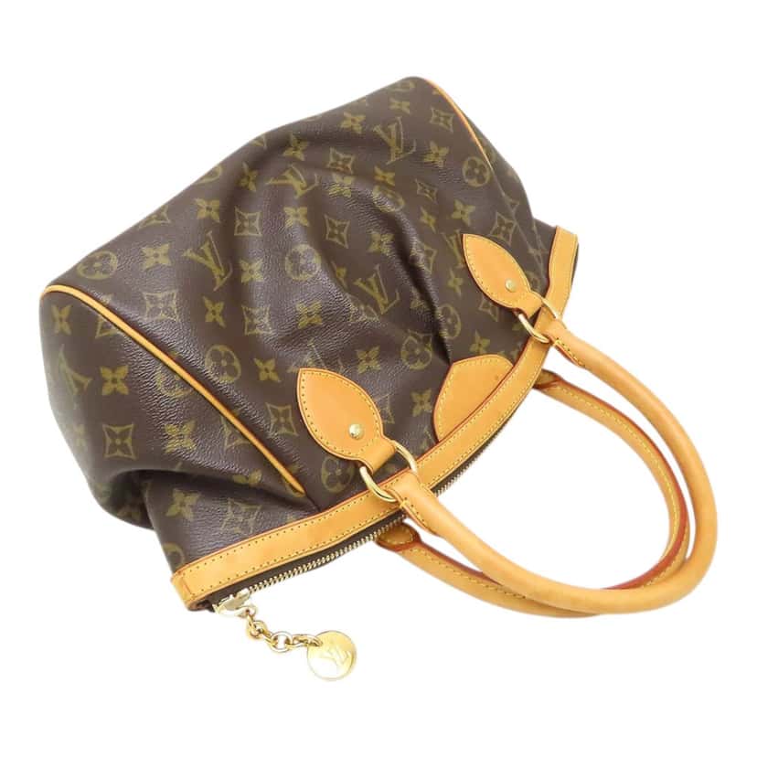 Louis Vuitton Monogram Tivoli PM Brown Very good condition - Back View
