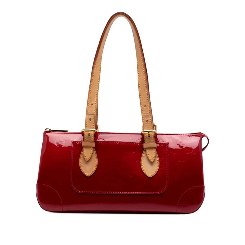 Louis Vuitton Monogram Vernis Rosewood Avenue Red Leather Very good condition - Front View