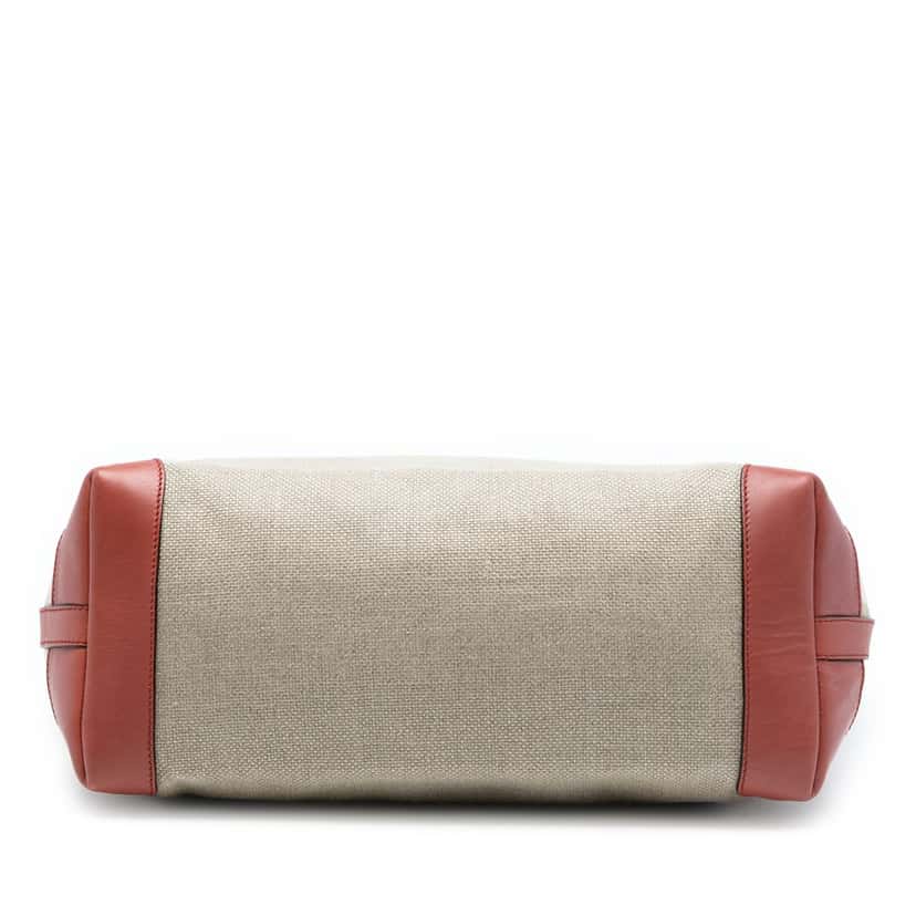 Gucci Medium Canvas Craft Tote Beige Very good condition - Inside View