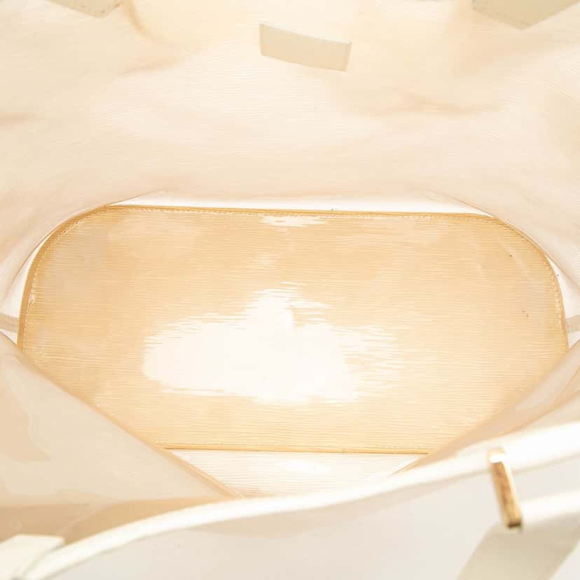 Louis Vuitton Epi Plage Lagoon Bay GM White Plastic Very good condition - Model View