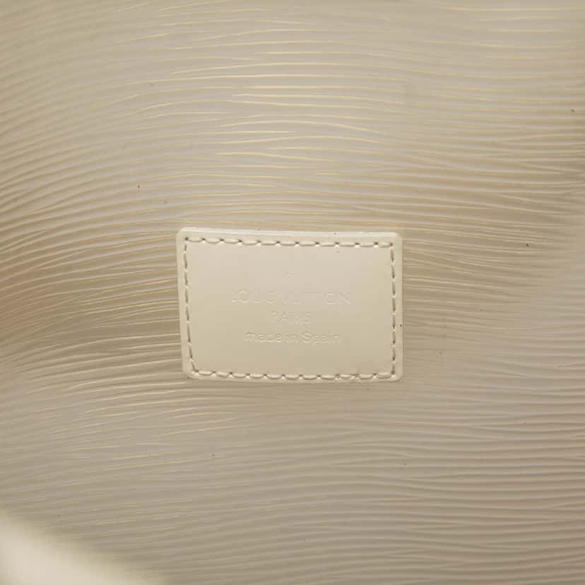 Louis Vuitton Epi Plage Lagoon Bay GM White Plastic Very good condition - Box View