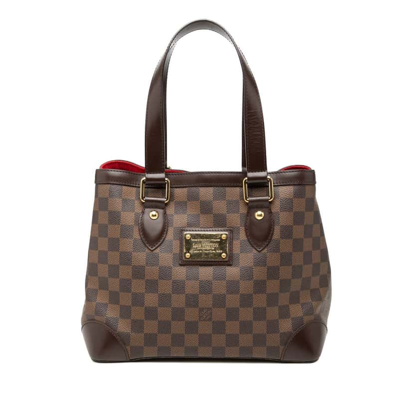 Louis Vuitton Damier Ebene Hampstead PM Brown Very good condition - Front View
