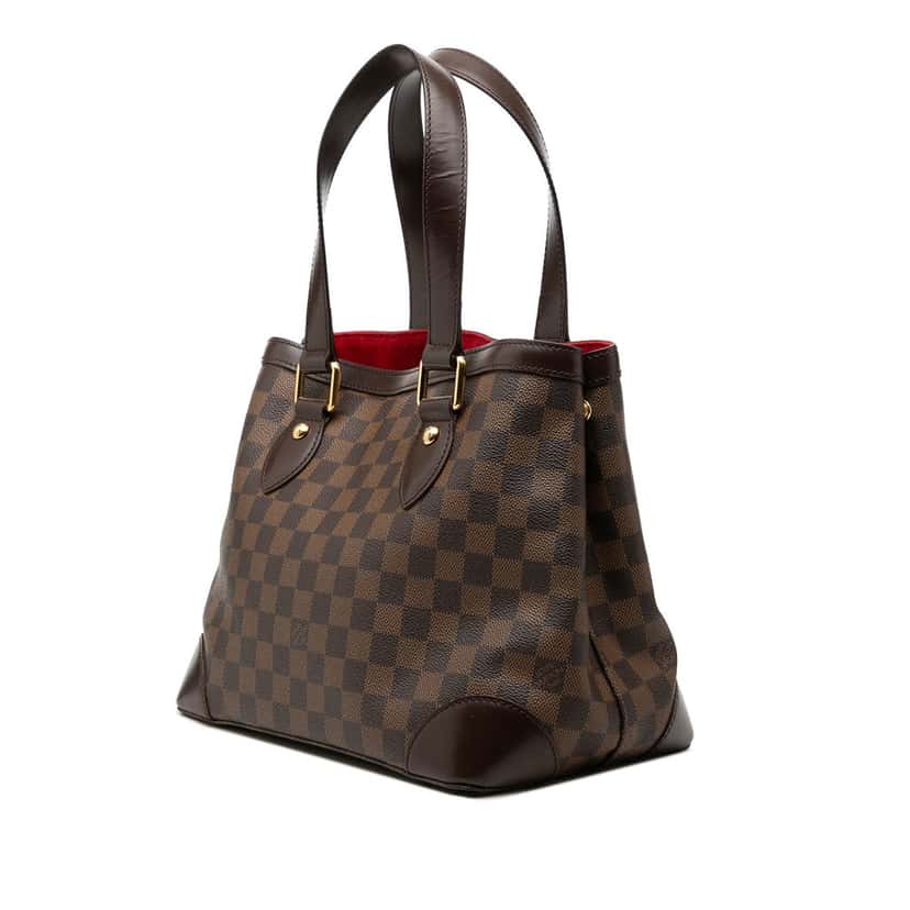 Louis Vuitton Damier Ebene Hampstead PM Brown Very good condition - Back View