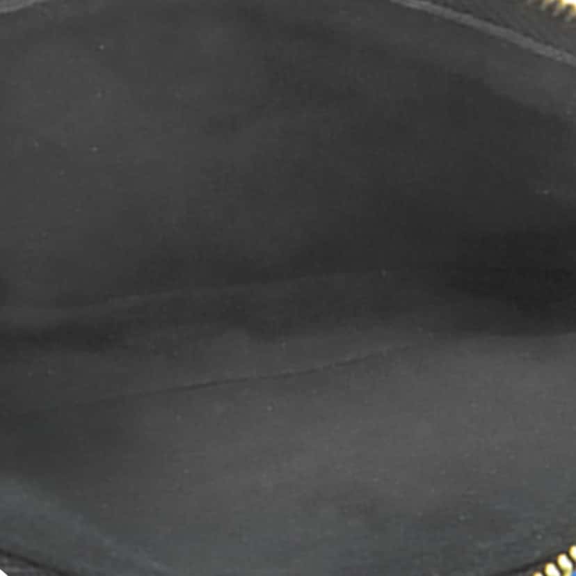 Louis Vuitton Colored Monogram Mini Pochette Accessories Black Very good condition - Model View