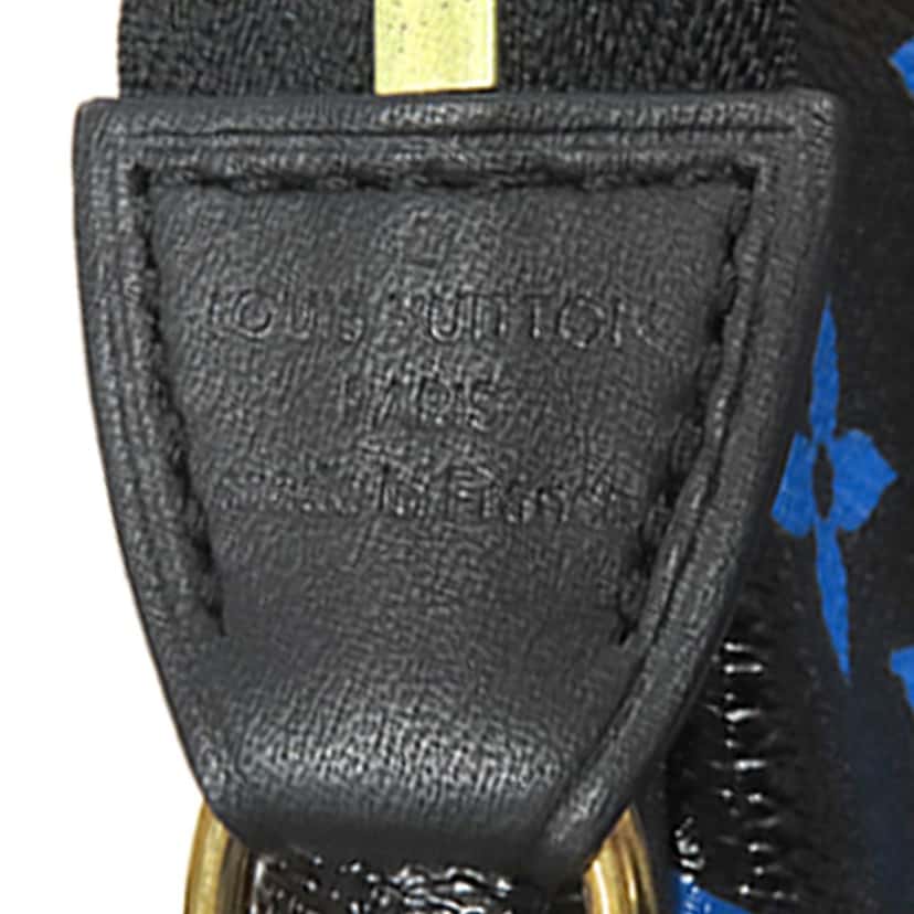 Louis Vuitton Colored Monogram Mini Pochette Accessories Black Very good condition - Box View
