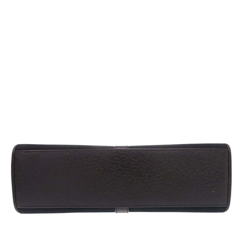 Gucci Canvas Jackie Bardot Shoulder Bag Black Very good condition - Inside View