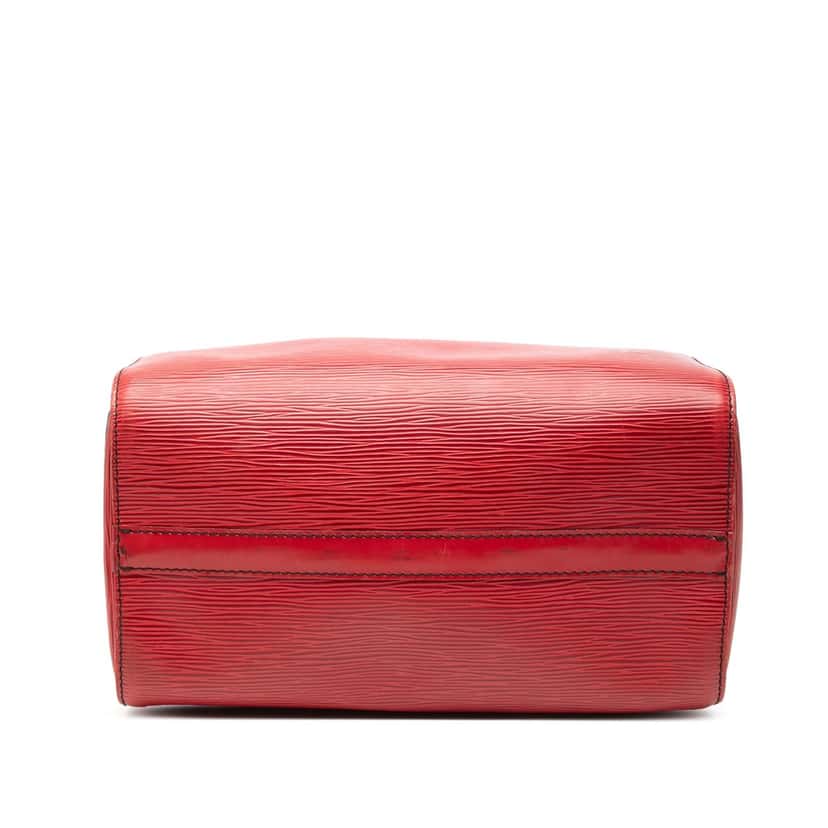 Louis Vuitton Epi Speedy 25 Red Leather Very good condition - Inside View