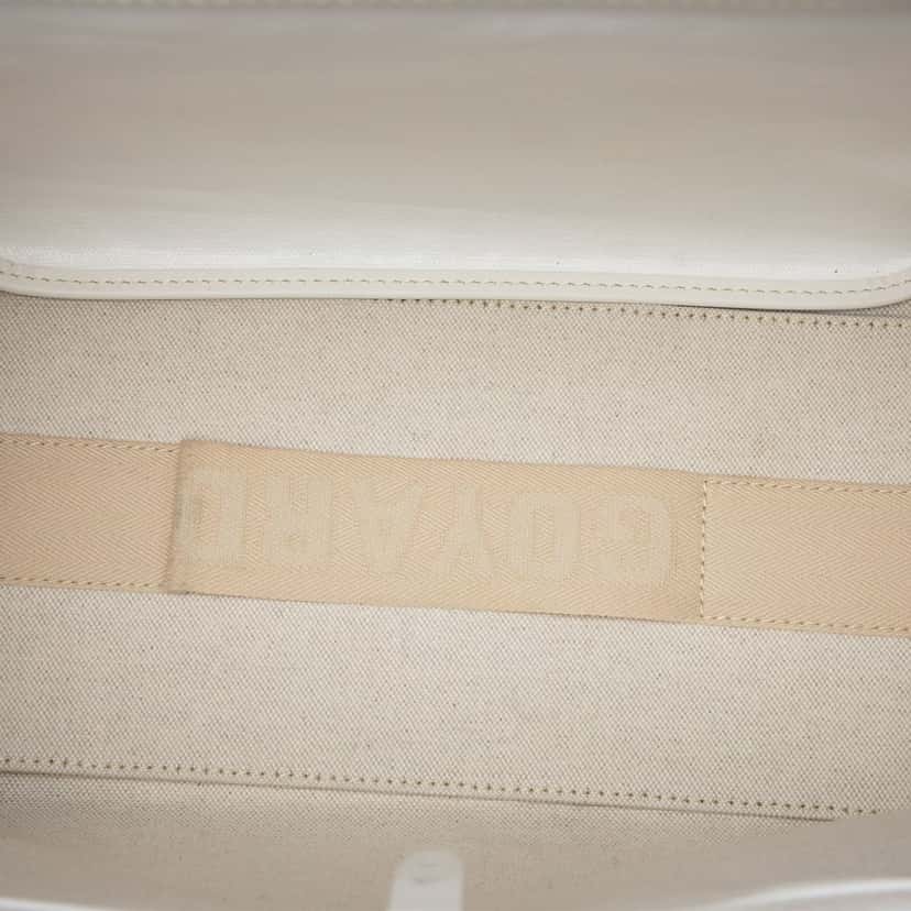 Goyard Goyardine Bellechasse PM White Very good condition - Model View
