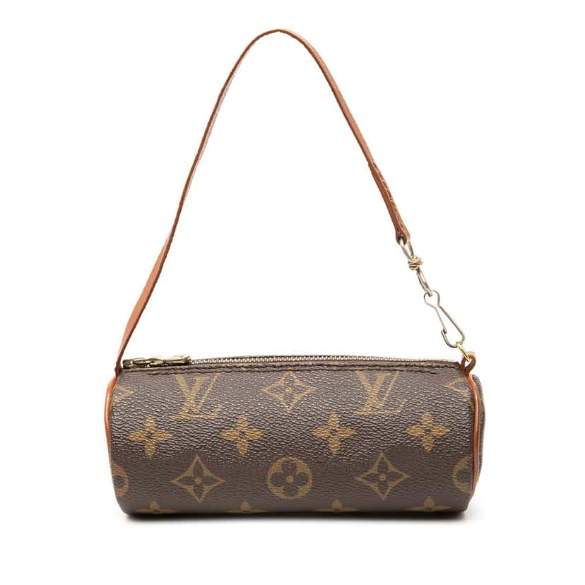 Louis Vuitton Monogram Papillon Pochette Brown Very good condition - Front View