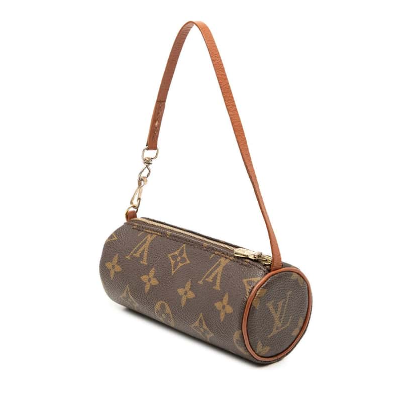 Louis Vuitton Monogram Papillon Pochette Brown Very good condition - Back View