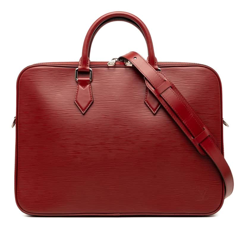 Louis Vuitton Epi Dandy MM Red Leather Very good condition - Front View