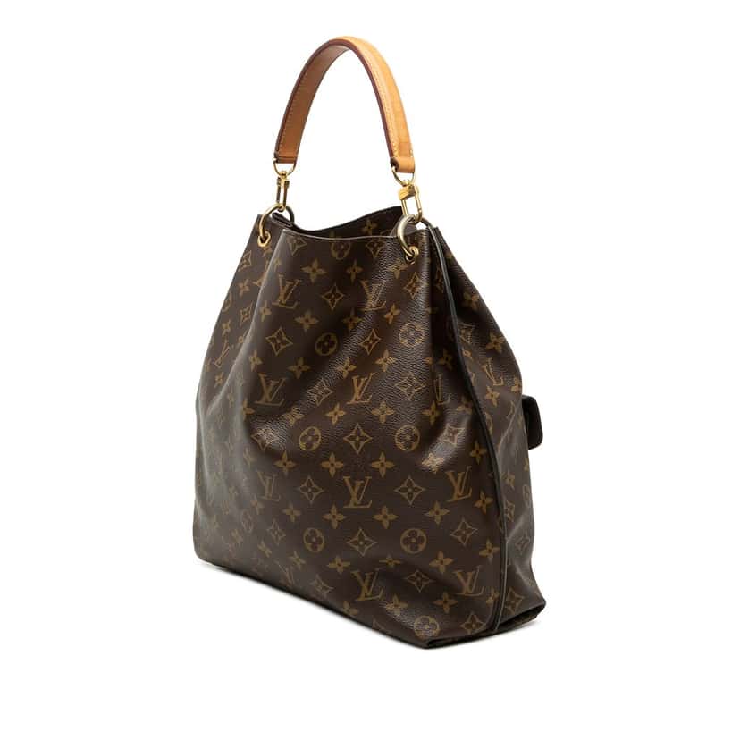 Louis Vuitton Monogram Metis Hobo Brown Good condition - Back View