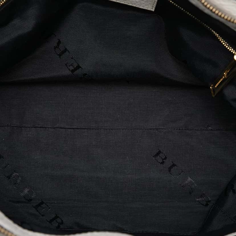 Burberry Embossed Leather Dewsbury Satchel Other Leather Very good condition - Model View