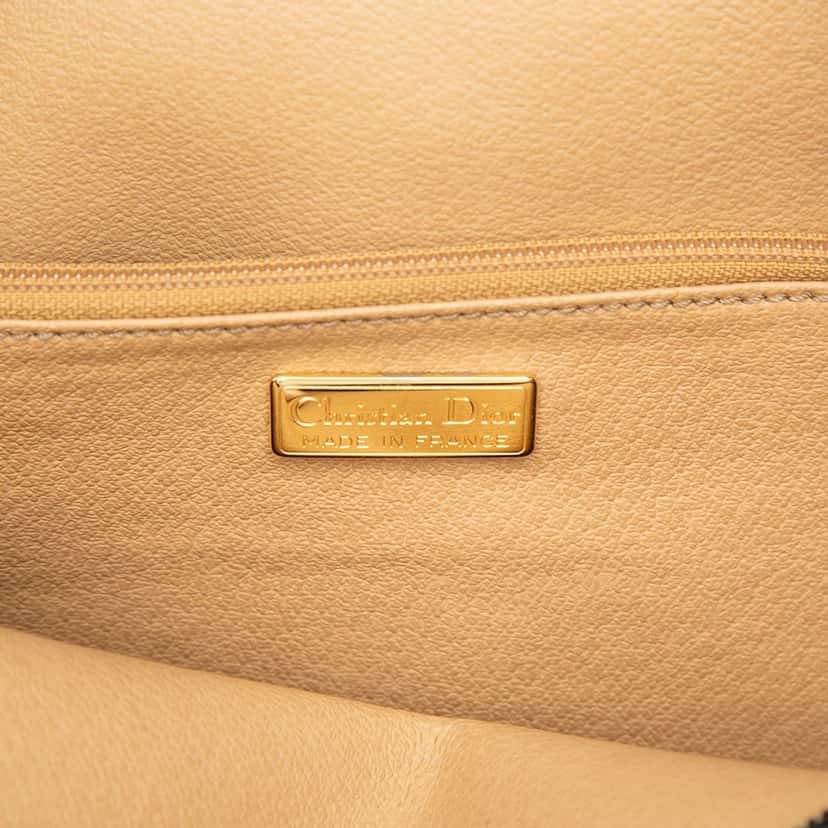 Dior Oblique Trotter Coated Canvas Crossbody Black Very good condition - Box View