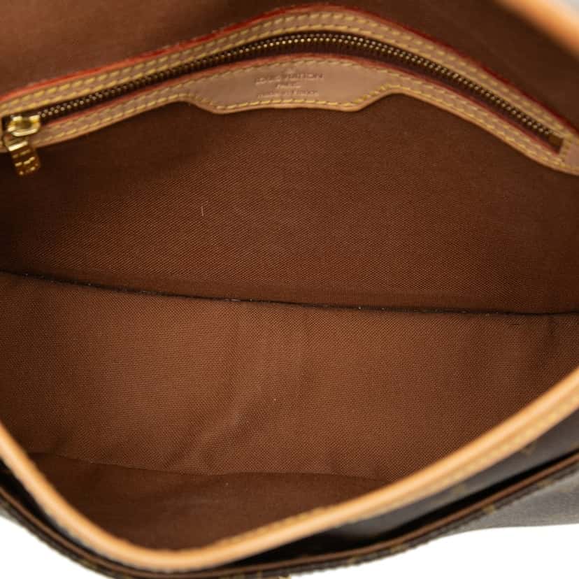 Louis Vuitton Monogram Sologne Brown Good condition - Model View