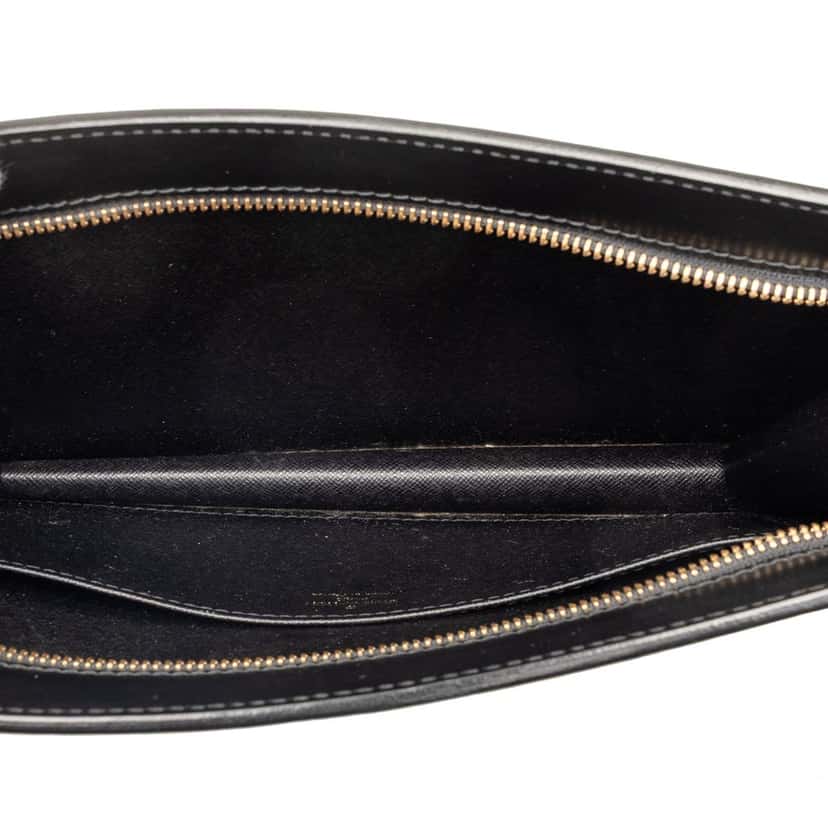 Louis Vuitton Epi Pochette Homme Black Leather Very good condition - Model View