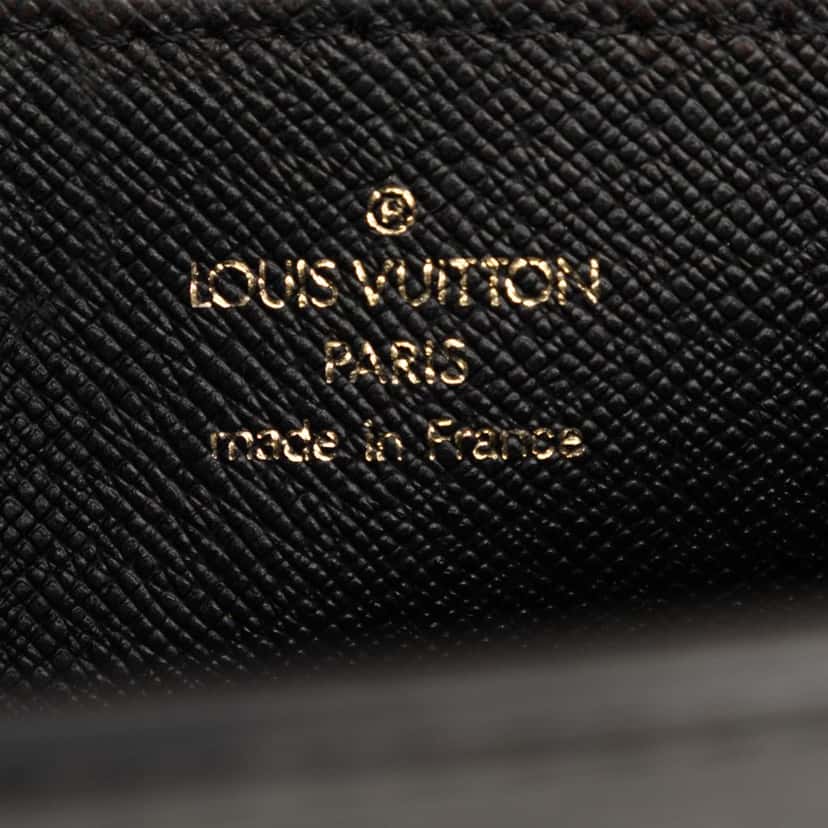 Louis Vuitton Epi Pochette Homme Black Leather Very good condition - Box View