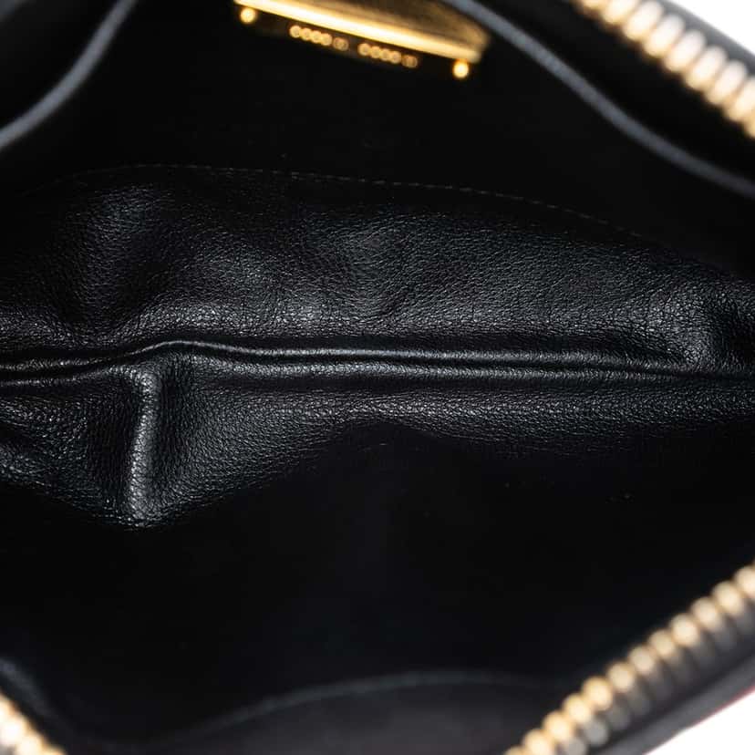 Miu Miu Bicolor Nappa Biker Satchel Red Leather Very good condition - Model View