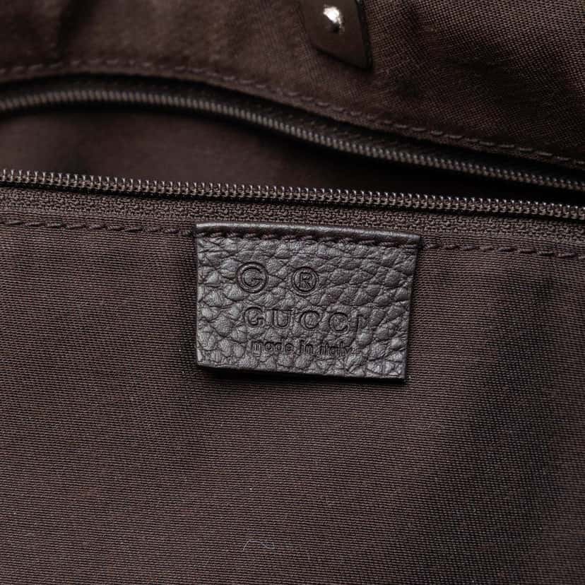 Gucci GG Canvas Abbey D Ring Pocket Tote Brown Very good condition - Box View