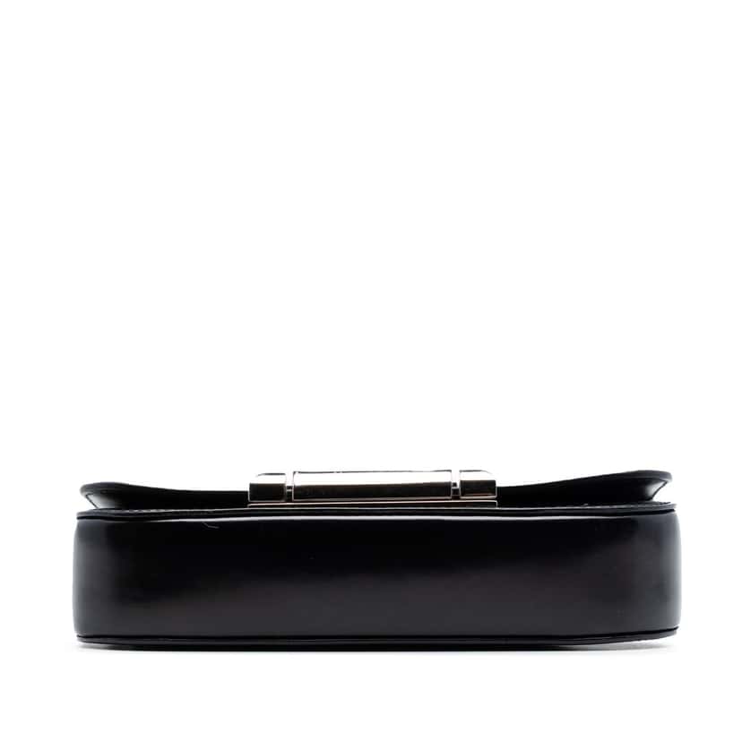 Prada Spazzolato Leather Sybille Flap Crossbody Black Leather Very good condition - Inside View