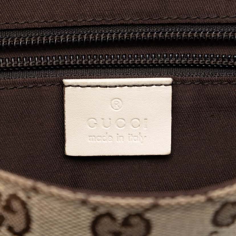 Gucci GG Canvas Crossbody Beige Very good condition - Box View