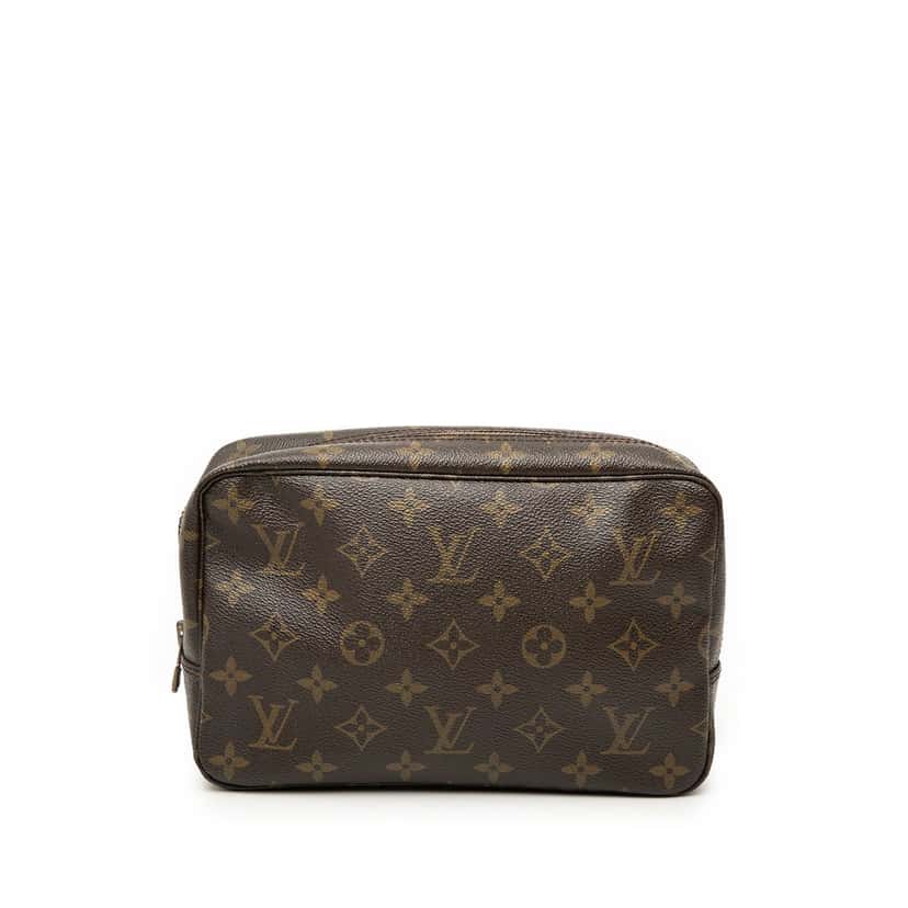 Louis Vuitton Monogram Trousse Toilette 23 Brown Very good condition - Front View