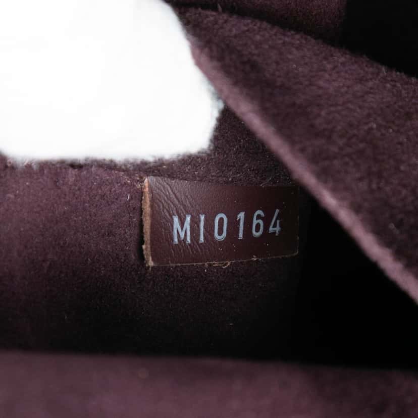 Louis Vuitton Epi Alma MM Purple Leather Very good condition - Box View